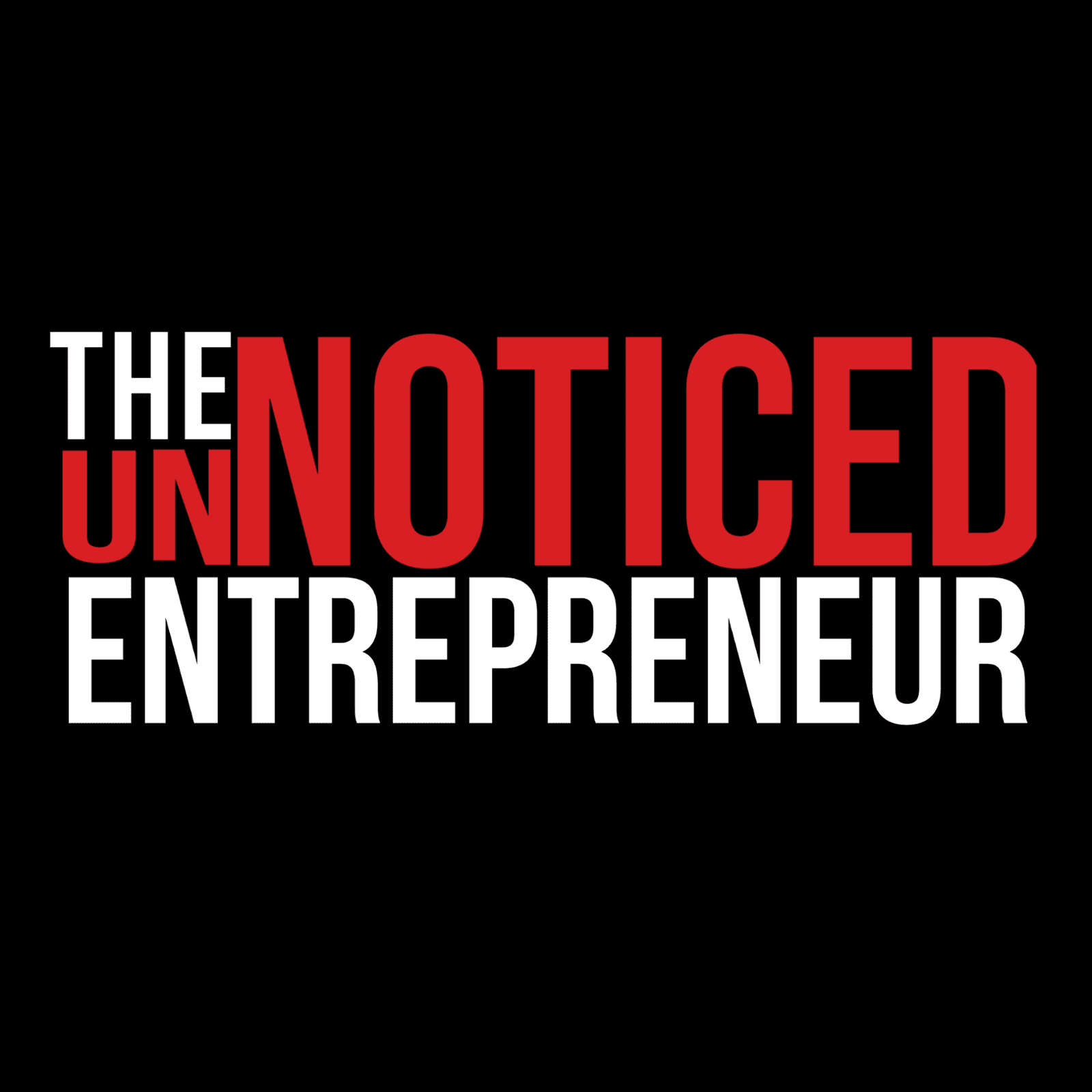UnNoticed Entrepreneur Logo Square