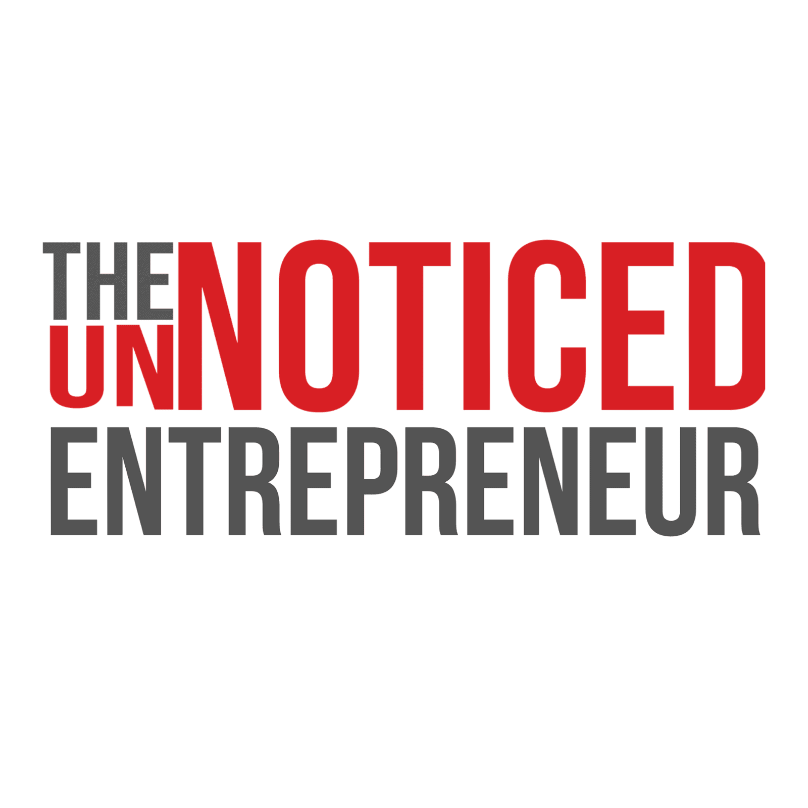 UnNoticed Entrepreneur Logo Square